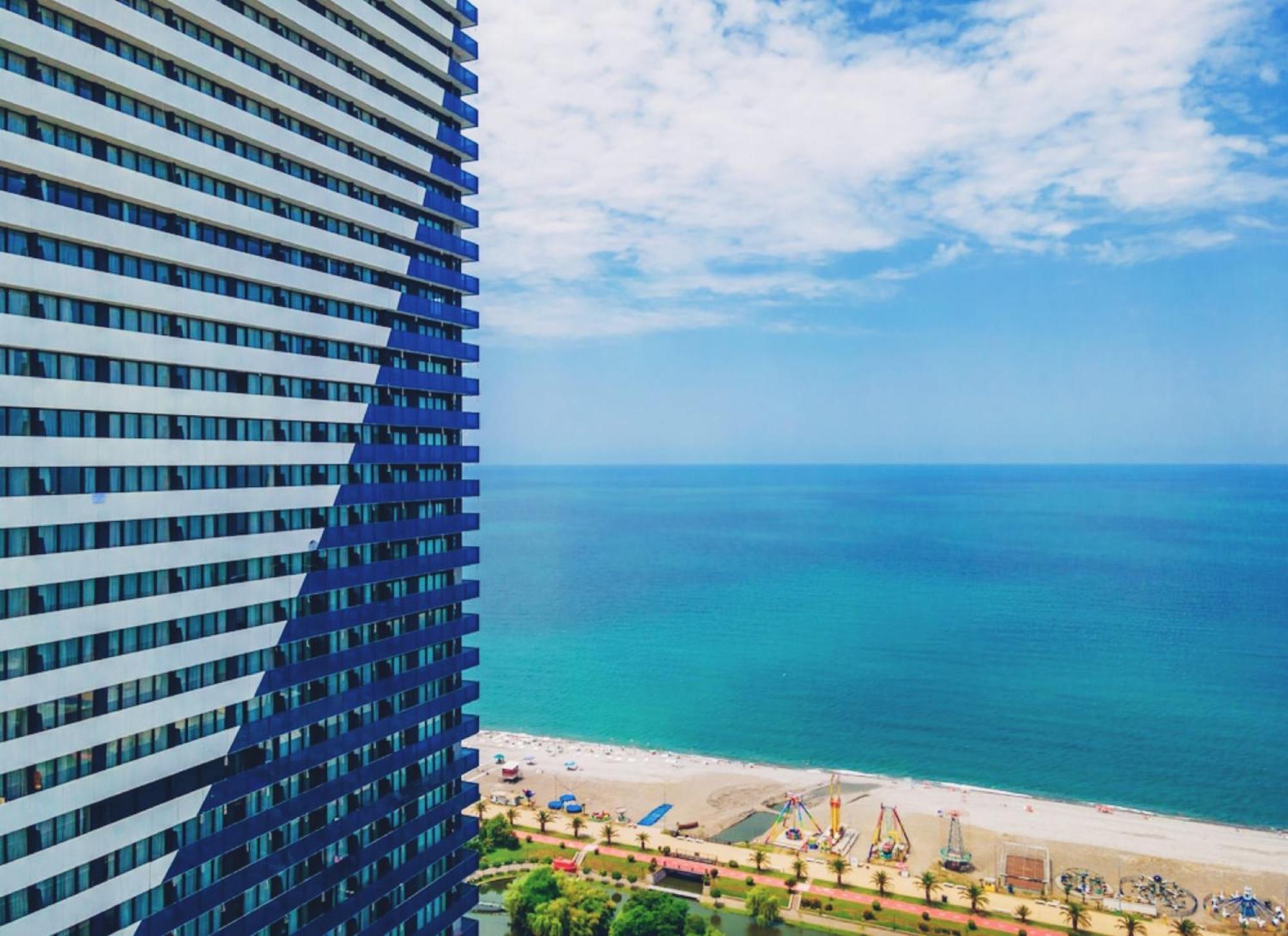 Sea View Orbi City Aparthotel Batumi Exteriör bild